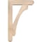 Ekena Millwork Legacy Craftsman Smooth Bracket w/ Offset Brace, Douglas Fir, 5 1/2"W x 20"D x 32"H BKT0604X20X32LEC04SDF - alternate 2
